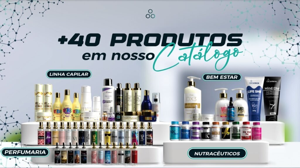 linha de produtos ozonteck